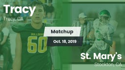 Matchup: Tracy  vs. St. Mary's  2019