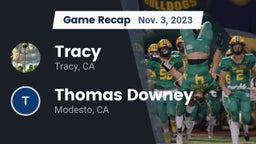 Recap: Tracy  vs. Thomas Downey  2023