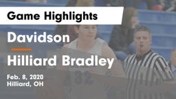 Davidson  vs Hilliard Bradley  Game Highlights - Feb. 8, 2020