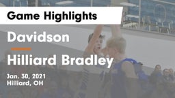 Davidson  vs Hilliard Bradley  Game Highlights - Jan. 30, 2021