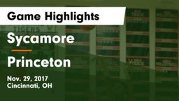 Sycamore  vs Princeton  Game Highlights - Nov. 29, 2017