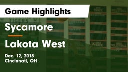 Sycamore  vs Lakota West  Game Highlights - Dec. 12, 2018