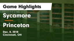 Sycamore  vs Princeton  Game Highlights - Dec. 8, 2018