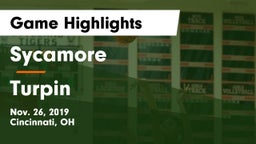 Sycamore  vs Turpin  Game Highlights - Nov. 26, 2019