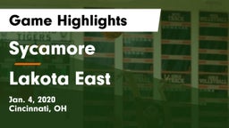 Sycamore  vs Lakota East  Game Highlights - Jan. 4, 2020