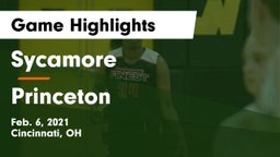 Sycamore  vs Princeton  Game Highlights - Feb. 6, 2021