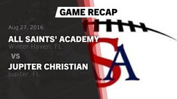 Recap: All Saints' Academy  vs. Jupiter Christian  2016