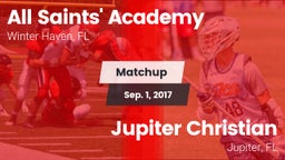 Matchup: All Saints' Academy vs. Jupiter Christian  2017