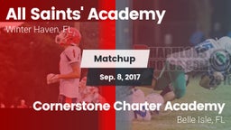 Matchup: All Saints' Academy vs. Cornerstone Charter Academy 2017