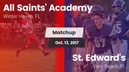 Matchup: All Saints' Academy vs. St. Edward's  2017