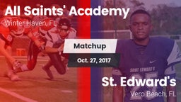 Matchup: All Saints' Academy vs. St. Edward's  2017
