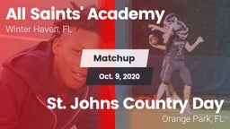 Matchup: All Saints' Academy vs. St. Johns Country Day 2020
