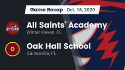 Recap: All Saints' Academy  vs. Oak Hall School 2020
