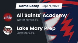 Recap: All Saints' Academy  vs. Lake Mary Prep 2022