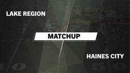 Matchup: Lake Region vs. Haines City  2016