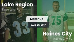 Matchup: Lake Region vs. Haines City  2017