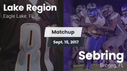 Matchup: Lake Region vs. Sebring  2017