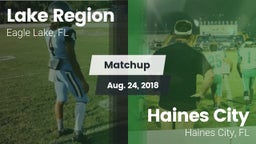 Matchup: Lake Region vs. Haines City  2018