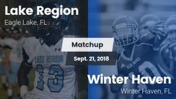Matchup: Lake Region vs. Winter Haven  2018