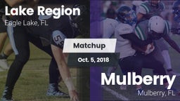 Matchup: Lake Region vs. Mulberry  2018