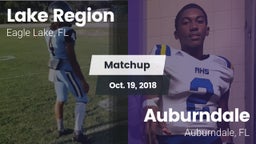 Matchup: Lake Region vs. Auburndale  2018