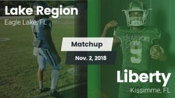 Matchup: Lake Region vs. Liberty  2018
