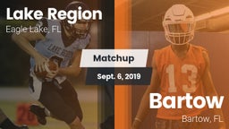 Matchup: Lake Region vs. Bartow  2019