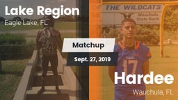 Matchup: Lake Region vs. Hardee  2019