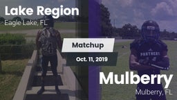 Matchup: Lake Region vs. Mulberry  2019