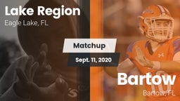 Matchup: Lake Region vs. Bartow  2020