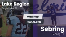 Matchup: Lake Region vs. Sebring  2020