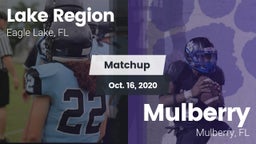 Matchup: Lake Region vs. Mulberry  2020