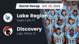 Recap: Lake Region  vs. Discovery  2020