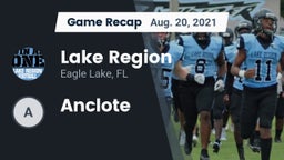 Recap: Lake Region  vs. Anclote  2021