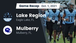 Recap: Lake Region  vs. Mulberry  2021