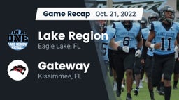 Recap: Lake Region  vs. Gateway  2022