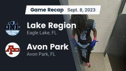 Recap: Lake Region  vs. Avon Park  2023