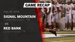 Recap: Signal Mountain  vs. Red Bank  2016