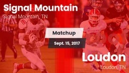Matchup: Signal Mountain vs. Loudon  2017