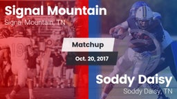 Matchup: Signal Mountain vs. Soddy Daisy  2017