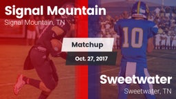 Matchup: Signal Mountain vs. Sweetwater  2017