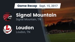 Recap: Signal Mountain  vs. Loudon  2017