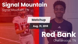 Matchup: Signal Mountain vs. Red Bank  2018