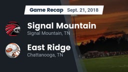 Recap: Signal Mountain  vs. East Ridge  2018