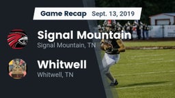 Recap: Signal Mountain  vs. Whitwell  2019