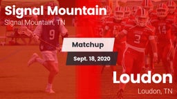 Matchup: Signal Mountain vs. Loudon  2020