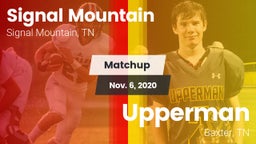Matchup: Signal Mountain vs. Upperman  2020