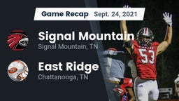 Recap: Signal Mountain  vs. East Ridge  2021