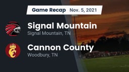Recap: Signal Mountain  vs. Cannon County  2021