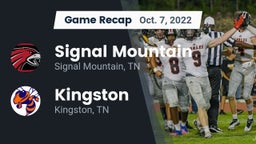 Recap: Signal Mountain  vs. Kingston  2022